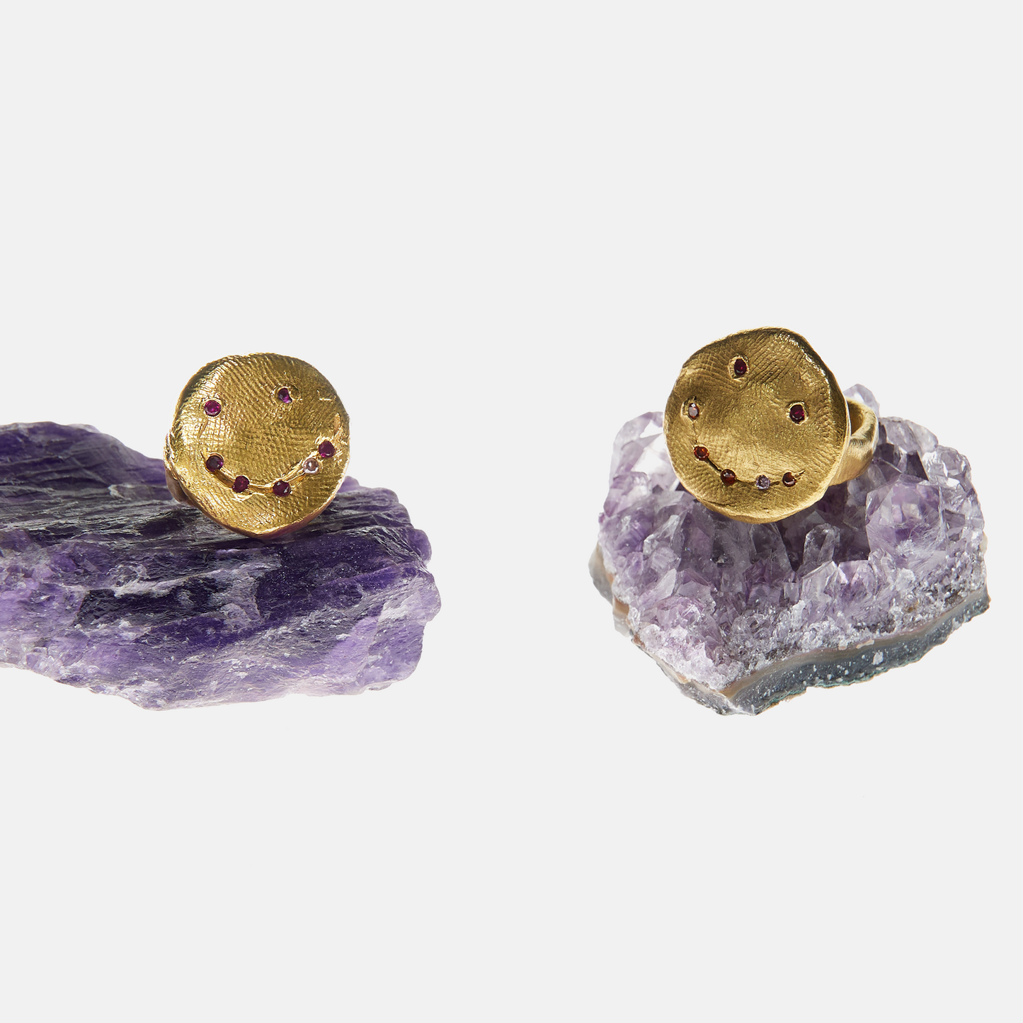 Oversized Sculptural Face Ring