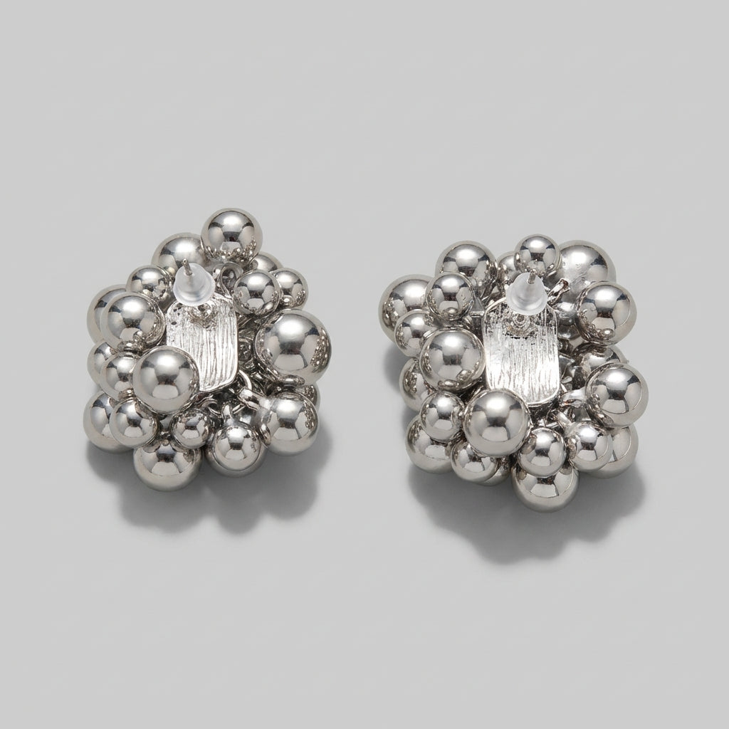 Orbit Cluster Drop Earrings