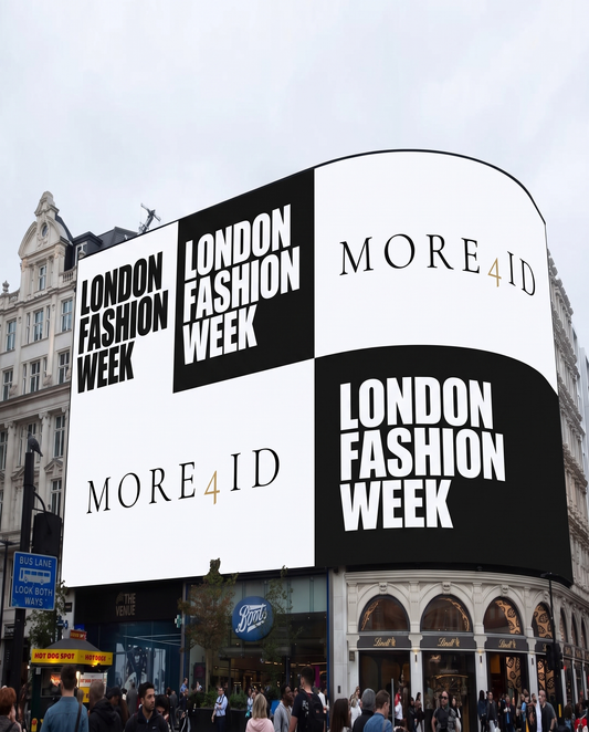 London fashion week banner