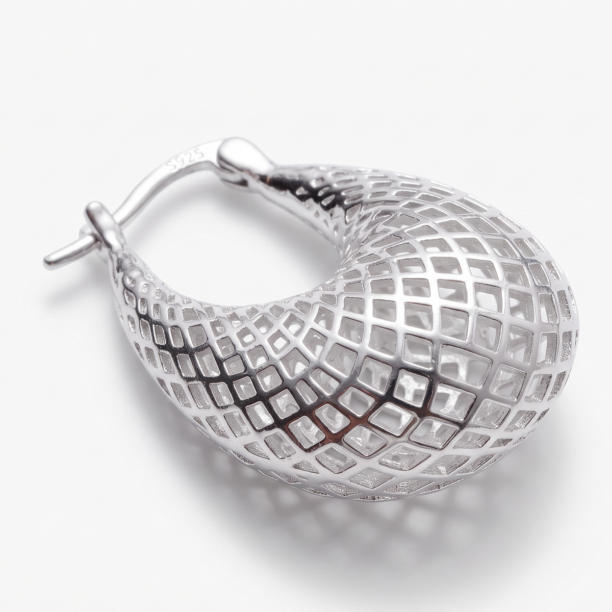earring sterling silver see true