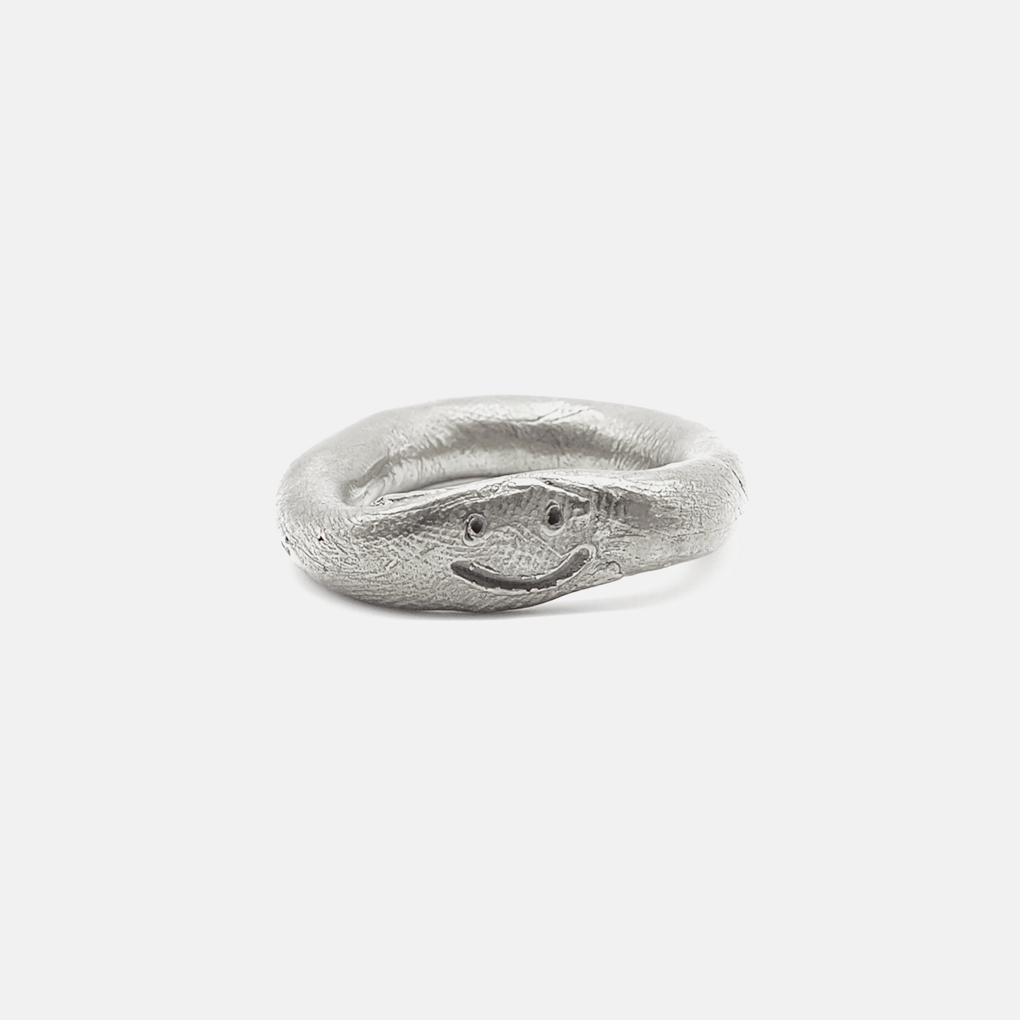 Silver Sculptural Statement Ring
