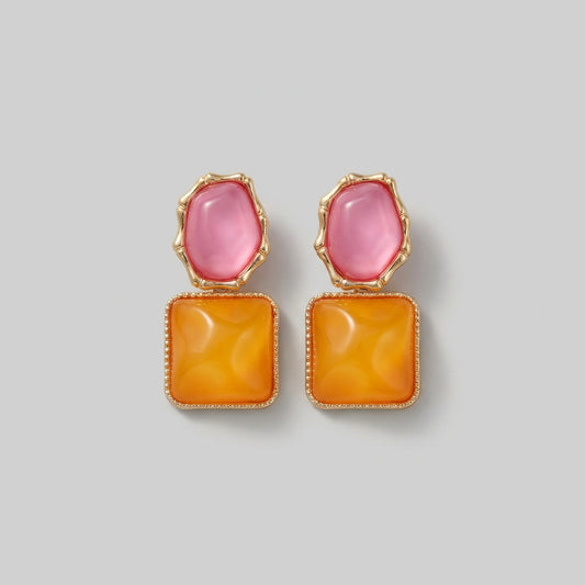 Sol De Janeiro Vibe Drop Earrings Orange