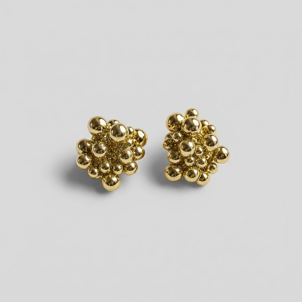 Orbit Cluster Drop Earrings